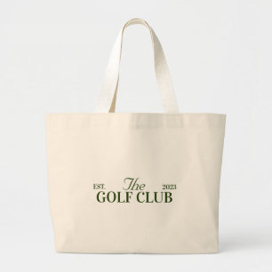 golf club themed party. Bachelor Party Large Tote Bag