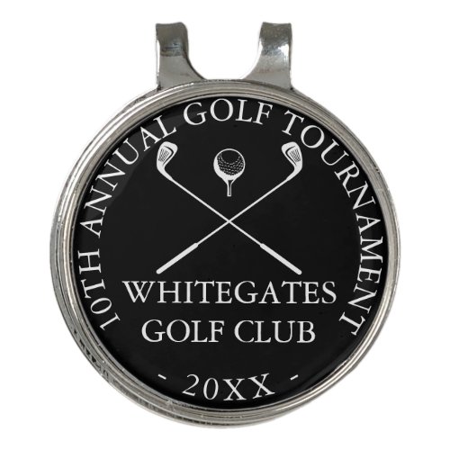 Golf Club Tournament Custom Modern Golf Hat Clip