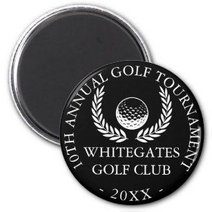Golf Club Tournament Personalized Magnet