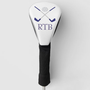 Golf Clubs and Ball Personalized Golf Head Cover