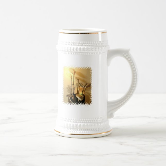 Golf Clubs Beer Stein (Right)