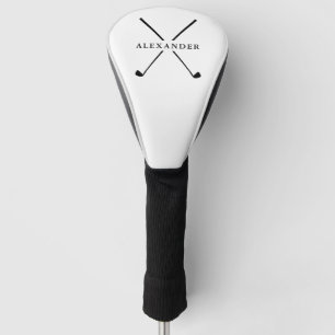 Golf Clubs Personalized Name Gift Head Cover
