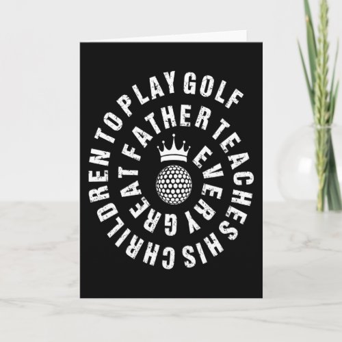 Golf Coach Gift Card