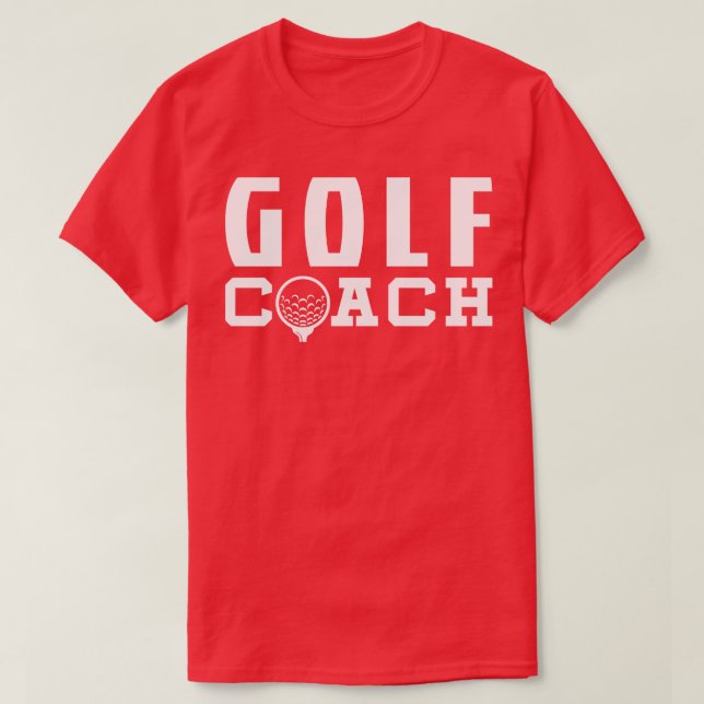 Golf Coach  T-Shirt (Design Front)