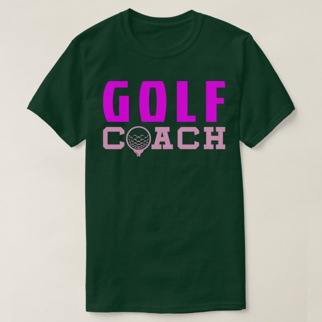 Golf Coach T-Shirt (Design Front)