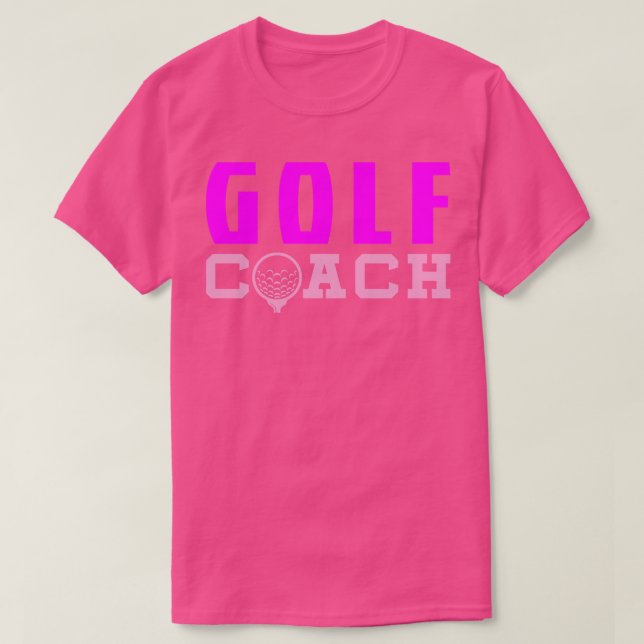 Golf Coach T-Shirt (Design Front)