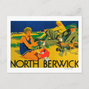 Golf Coast Promotional Poster Postcard