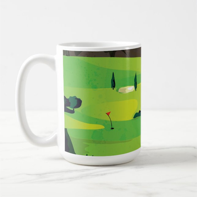 Golf Coffee Mug (Left)