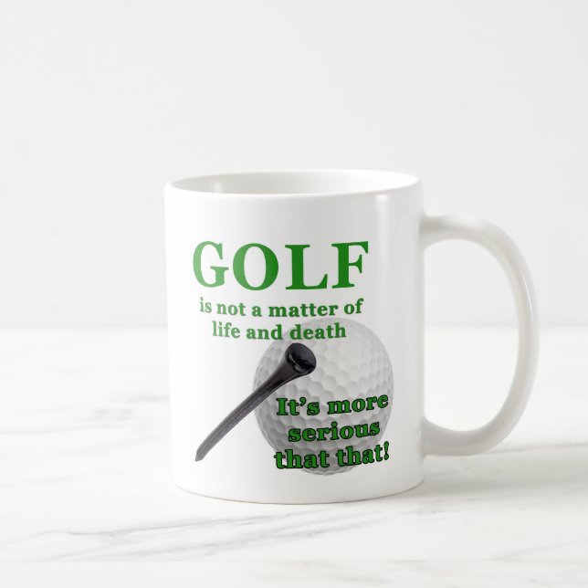Golf coffee mug (Right)