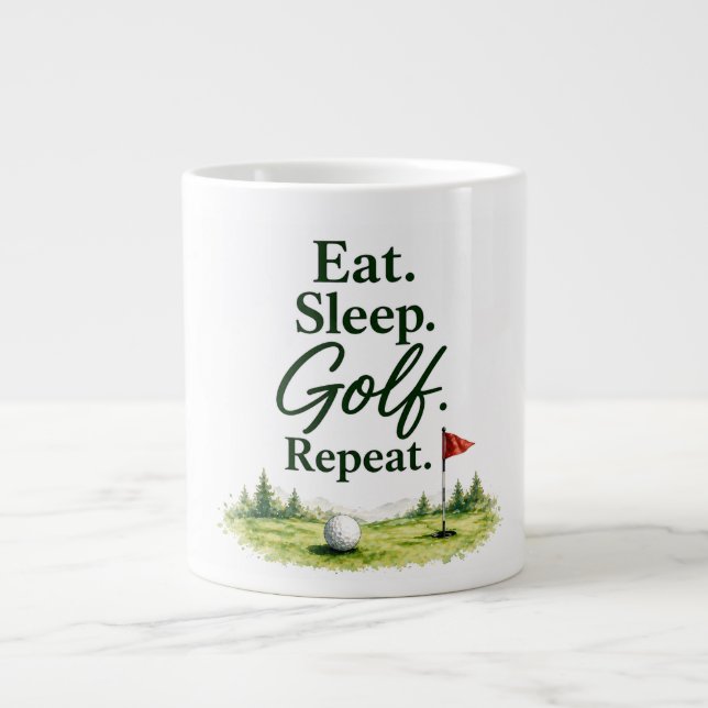 Golf Coffee Mug Golfer Humor Gift Golf Saying (Front)