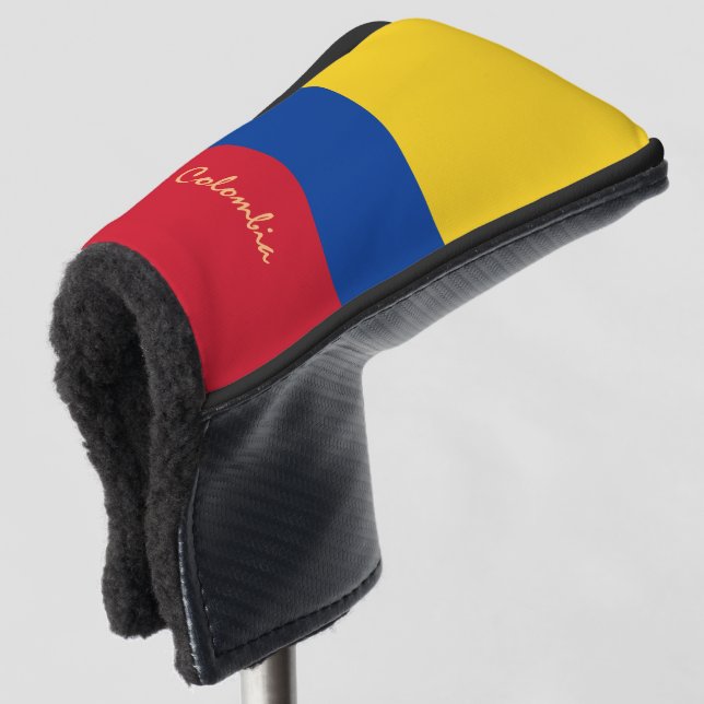 Golf Colombia & Colombian Flag /Golf Clubs Covers (3/4 Front)