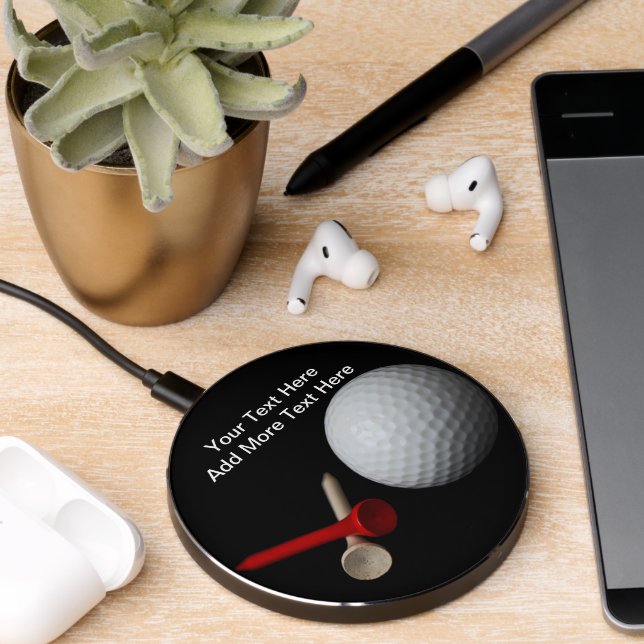 Golf Cool Custom Wireless Charging Pads (Desk 2)