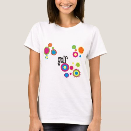 Golf Cool Polka Dots T-shirt