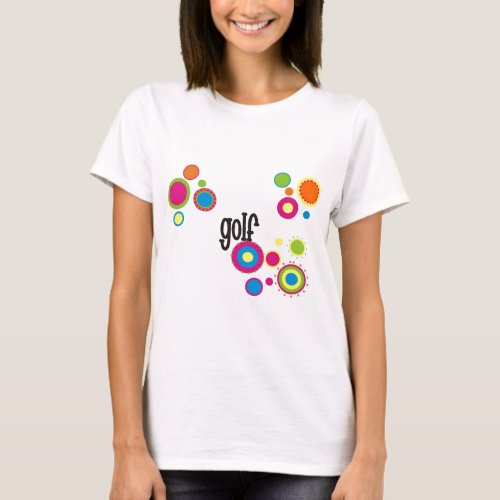 Golf Cool Polka Dots T_Shirt