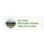 Golf Country Club Mailing Label