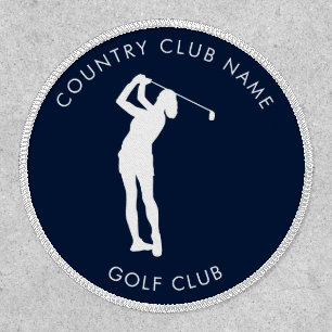 Golf Country Club Navy Blue Team Swag Patch