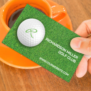 Golf Course Business Card Template