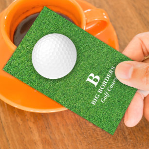 Golf Course Business Card Template