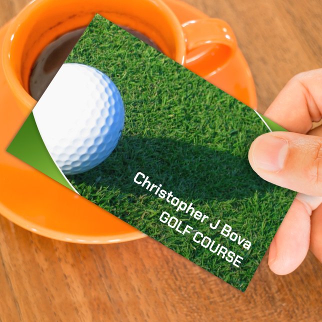 Golf Course Business Card Template (Creator Uploaded)