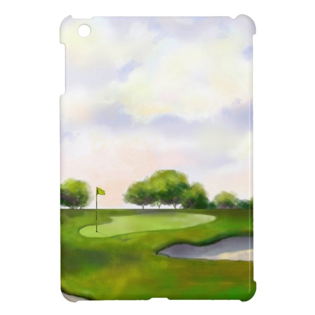 Golf Course Case For The iPad Mini (Back)