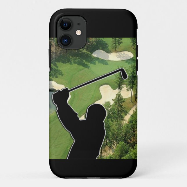 Golf Course Case-Mate iPhone Case (Back)