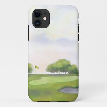 Golf Course Iphone 11 Case by marainey1 at Zazzle