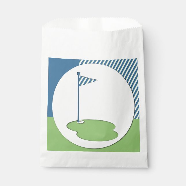 Golf Course Favor Bag (Front)