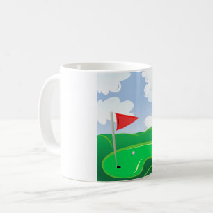 Golf Course Green Mug