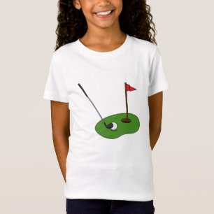 Golf Course Hole with Flag T-Shirt