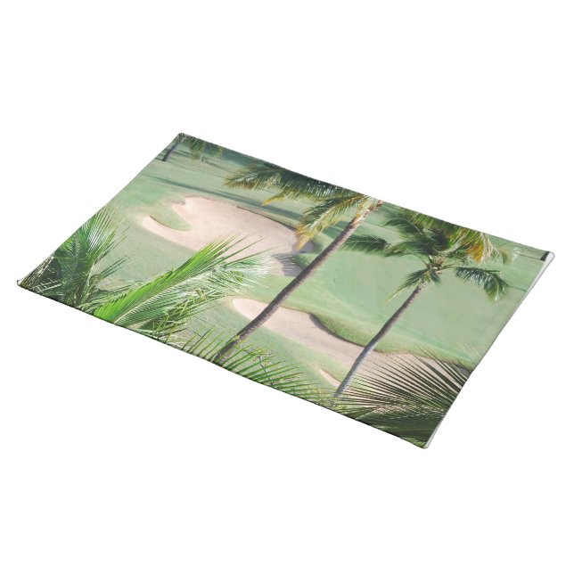 Golf Course in Tropics Placemat (On Table)
