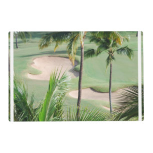 Golf Course in Tropics Placemat