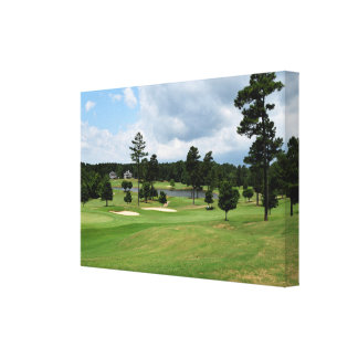 Golf Course Wrapped Canvas Prints | Zazzle