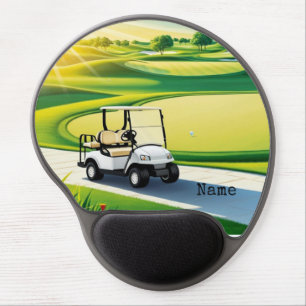 Golf Course Landscape Gel Mouse Pad