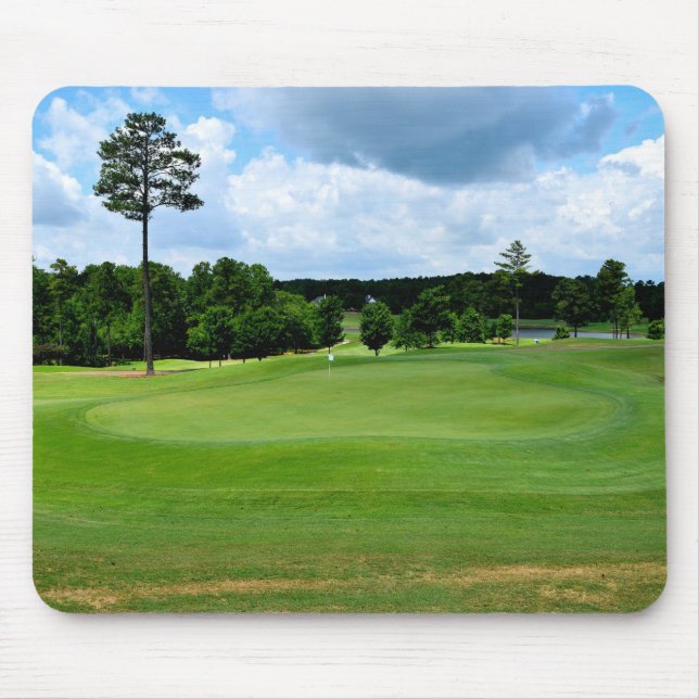 Golf course landscape mouse pad (Front)