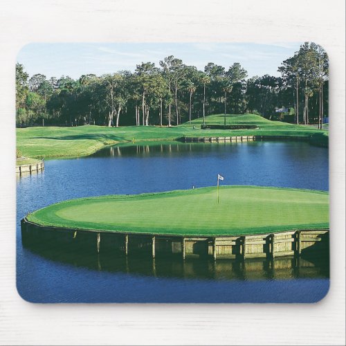 Golf Course landscape mouse pad