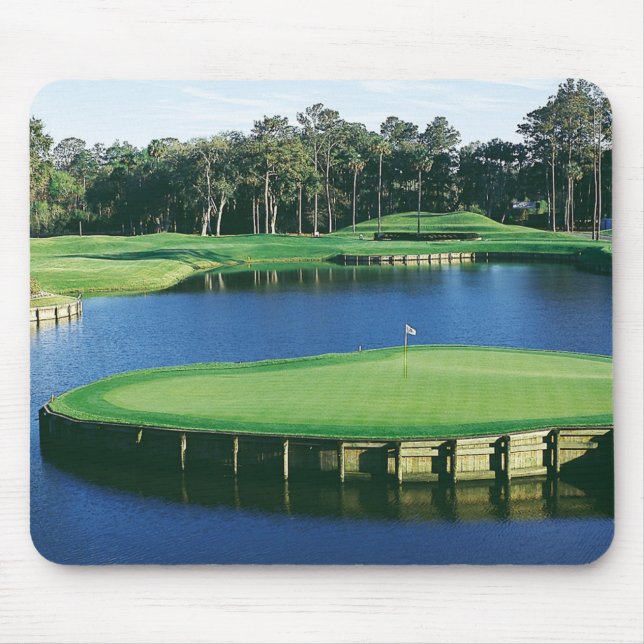 Golf Course landscape mouse pad (Front)