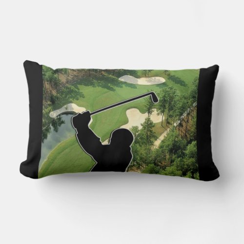 Golf Course Lumbar Pillow