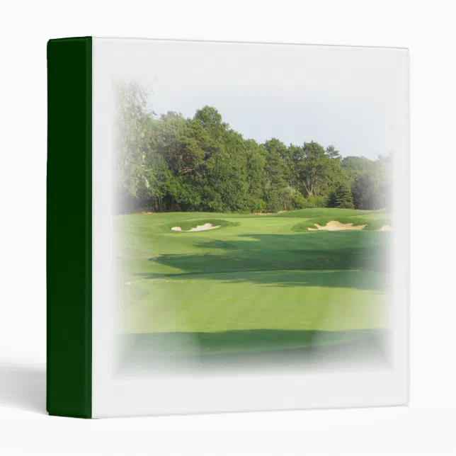 Golf Course on a Binder Zazzle Golf Course on a Binder Zazzle