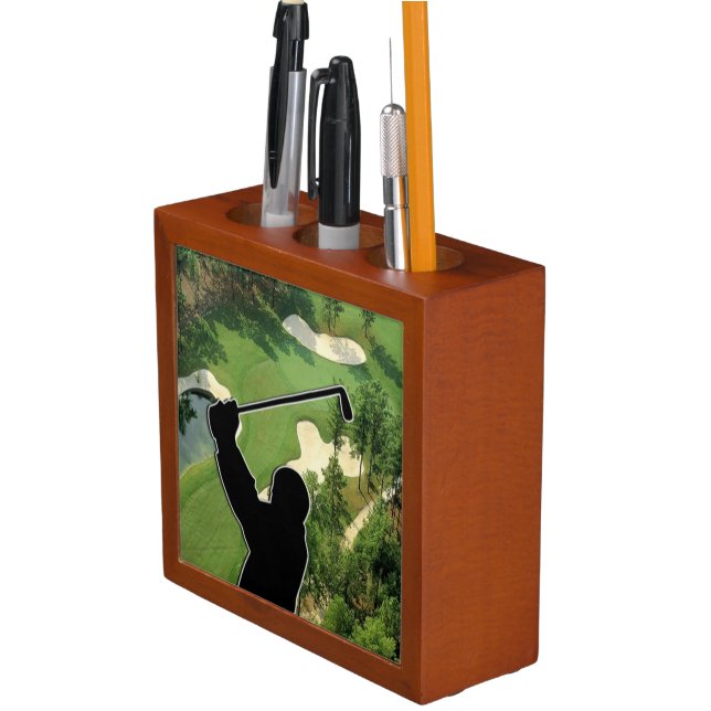Golf Course Pencil Holder (In Situ)