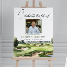 Golf Course Photo Welcome Celebration Of Life