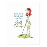 Lady Golfers Postcard | Zazzle