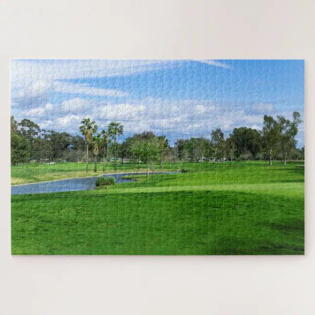 Golf Course Puzzle Zazzle