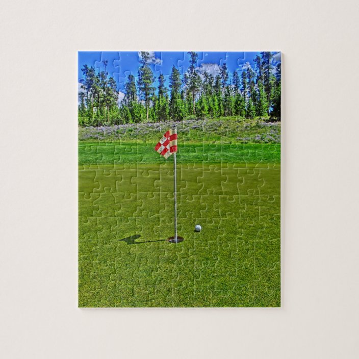 Golf course puzzle