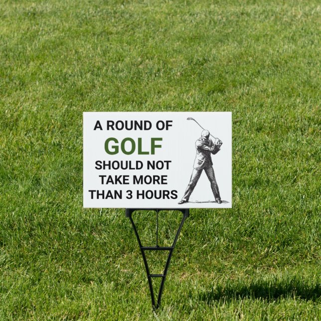 Golf Course Sign (Insitu)