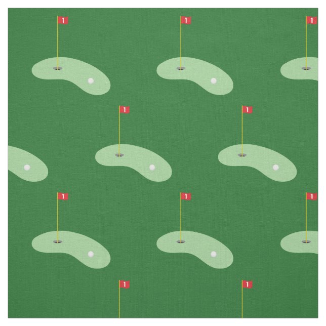 Golf Course Sports Fabric (Swatch)