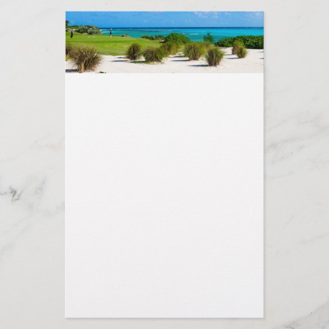 Golf course stationery (Front)