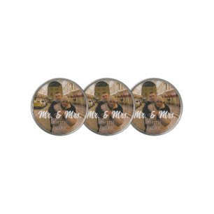 Golf Course Wedding Favors Customizable Photo Ball Marker