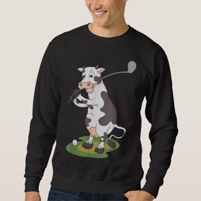 Golf Cow Golf Sweatshirt (Front)