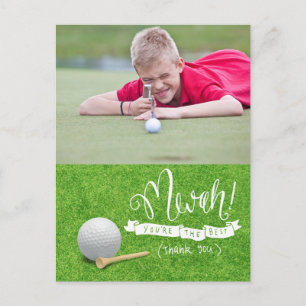 Golf Create your own thank you card