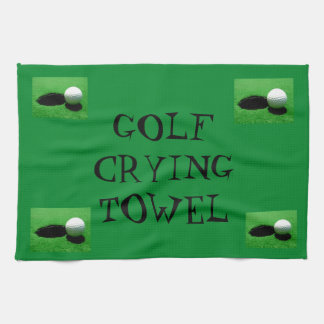 Golf Crying Towel
